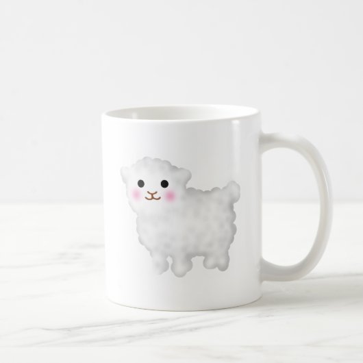 かわいい子羊 コーヒーマグカップ (右)