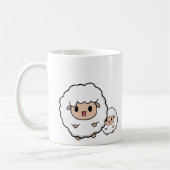 かわいい子羊 コーヒーマグカップ (左)
