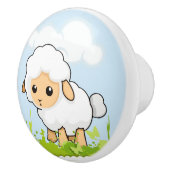 かわいい子羊 セラミックノブ (右)