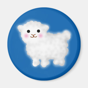 かわいい子羊 マグネット