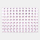 かわいい子羊 ラッピングペーパーシート (正面3)