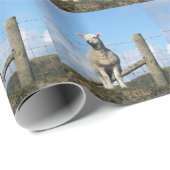 かわいい子羊 ラッピングペーパー (ロールコーナー)