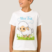 かわいい子羊 Tシャツ (正面)
