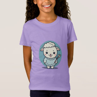 かわいい子羊Tシャツ Tシャツ