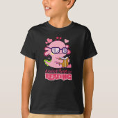 かわいい子読どもへの愛の軸 Tシャツ (正面)