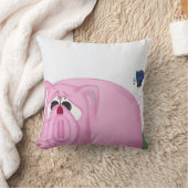 かわいい子豚のチュムリーと美しい友達 クッション (ブランケット)