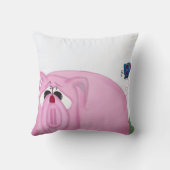 かわいい子豚のチュムリーと美しい友達 クッション (裏面)