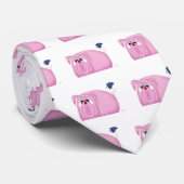 かわいい子豚のチュムリーと美しい友達 ネクタイ (ロール)