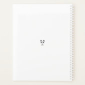 かわいい子豚のチュムリーと美しい友達 プランナー手帳 (裏面)