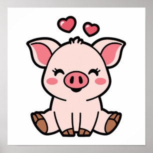 かわいい子豚バンク ポスター