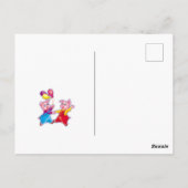 かわいい子豚 ポストカード (裏面)