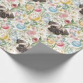 かわいい子豚 ラッピングペーパー (角)