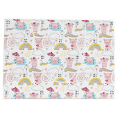 かわいい子豚 ラージペーパーバッグ (裏面)