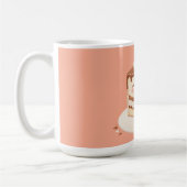 かわいい子！ コーヒーマグカップ (左)