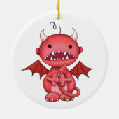 かわいい子 セラミックオーナメント (裏面)