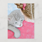 かわいい子! ポストカード (正面)