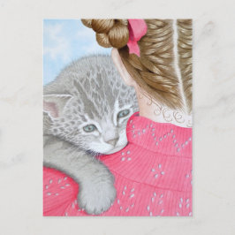 かわいい子！ ポストカード