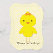 かわいい子 招待状 (正面/裏面)