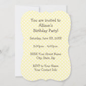 かわいい子 招待状 (裏面)