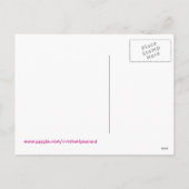 かわいい子inキルトバレンタインデービクトリアンカード シーズンポストカード (裏面)