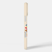かわいい季節のフクロウ 名前追加 Case-Mate iPhoneケース (裏面 / 右)