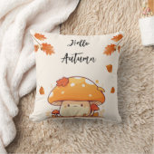 かわいい季節の装飾用クッション – こんにちは秋&冬 クッション (ブランケット)