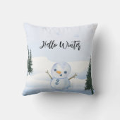 かわいい季節の装飾用クッション – こんにちは秋&冬 クッション (裏面)