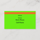 かわいい孤 名刺 (裏面)