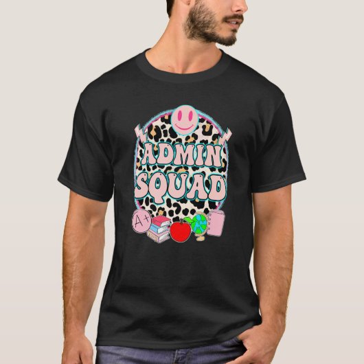 かわいい学園管理職 副校長 Tシャツ (正面)