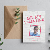 かわいい学校のおもしろい写真バレンタインデー シーズンカード