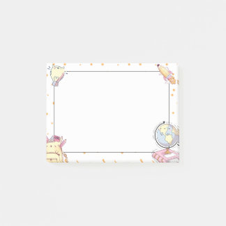 かわいい学校の文房具 先生へのギフト ポストイット