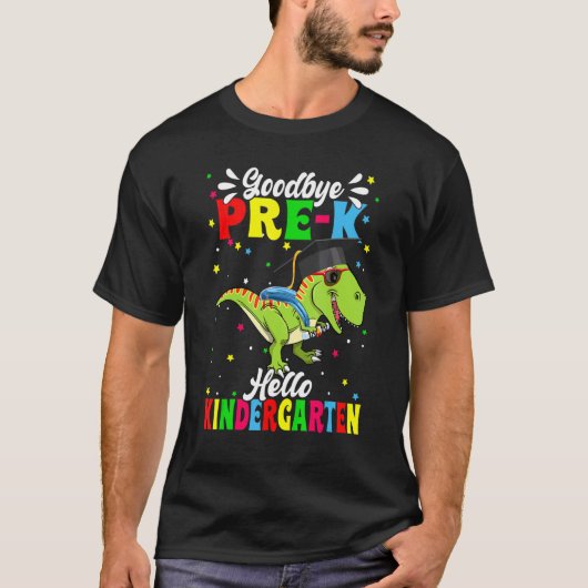 かわいい学校の最後の日さよならK前ハローキンダー Tシャツ (正面)