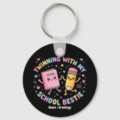 かわいい学校の親友とおそろい フレンドシップ キーホルダー (正面)