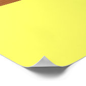 かわいい学校先生教室ルールポスター ポスター (角)