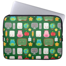かわいい学校用品でバックトゥスクール ラップトップスリーブ