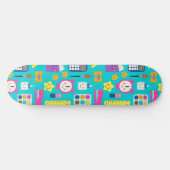 かわいい学校用品と教室の必需品 スケートボード (横)