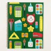 かわいい学校用品と教室の必需品 プランナー手帳 (正面)