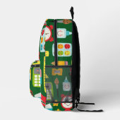 かわいい学校用品と教室の必需品 プリントバックパック (右)