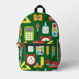 かわいい学校用品と教室の必需品 プリントバックパック