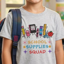 かわいい学校用品スクワッド バックトゥースクール 学生