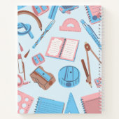かわいい学校用品 オリジナルノート ノートブック (裏面)