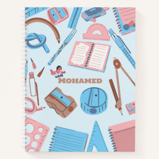 かわいい学校用品 オリジナルノート ノートブック