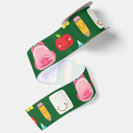 かわいい学校用品 サテンリボン