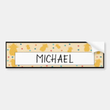 かわいい学生ステッカーデスクトップパー