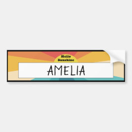 かわいい学生ステッカーデスクトップパー バンパーステッカー