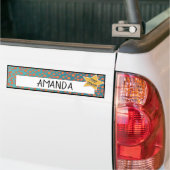 かわいい学生ステッカーデスクトップパー バンパーステッカー (トラック上)