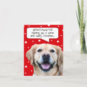 かわいい孫娘のクリスマスカード シーズンカード (正面)