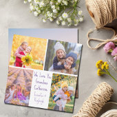 かわいい孫娘の写真カスタム誕生日 カード