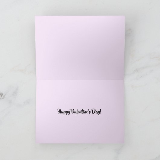 かわいい孫娘バレンタインクマ インスピリビティー ファン カード (内部)