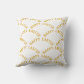 かわいい孵化カラフル雛ハッピーイースター卵 クッション (裏面)